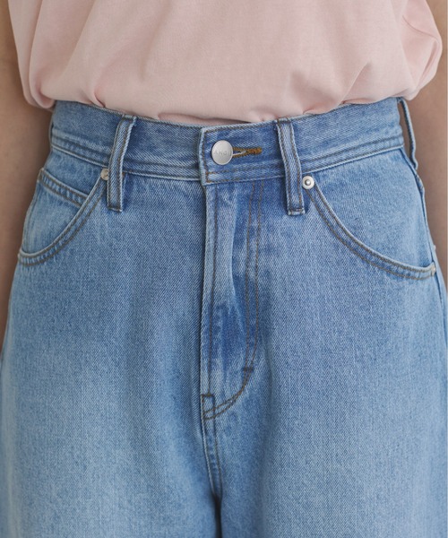 「ANGIE」 デニムパンツ LARGE ネイビー レディース_画像6