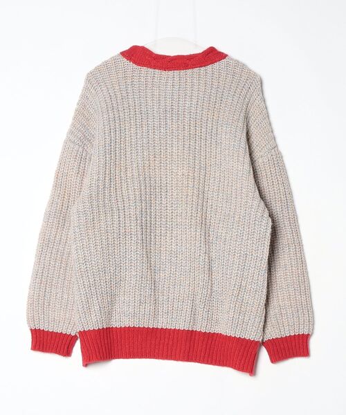 PAMEO POSE（パメオ ポーズ） 長袖ニット FREE ホワイト レディース