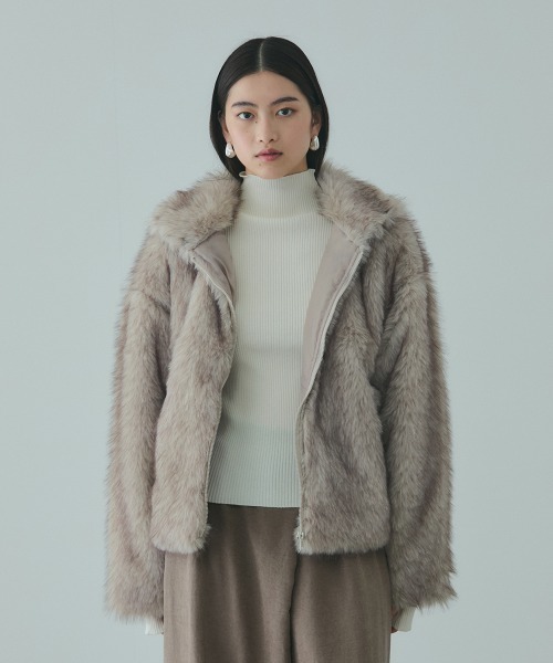 ファーコート ビッキー VICKY（ビッキー） コート アウター フェイクファージャケット
