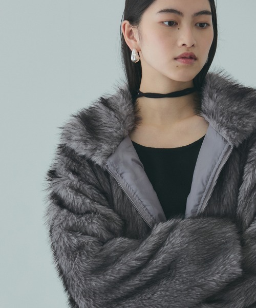 VICKY（ビッキー） コート アウター フェイクファージャケット