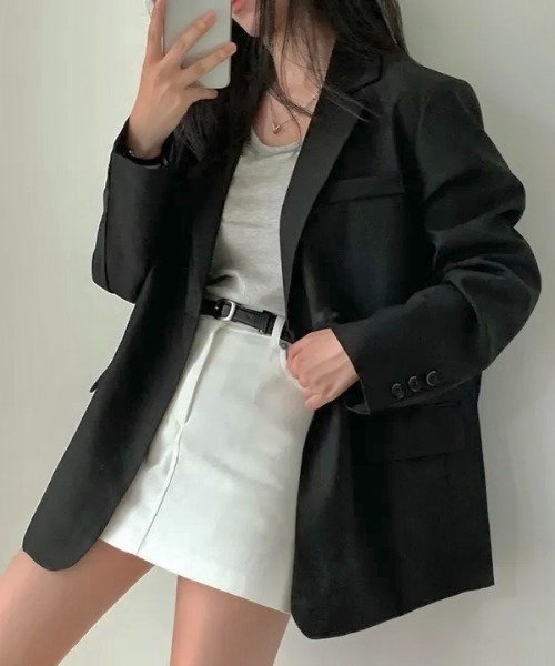 「LADY LIKE」 テーラードジャケット S アイボリー レディース_画像2