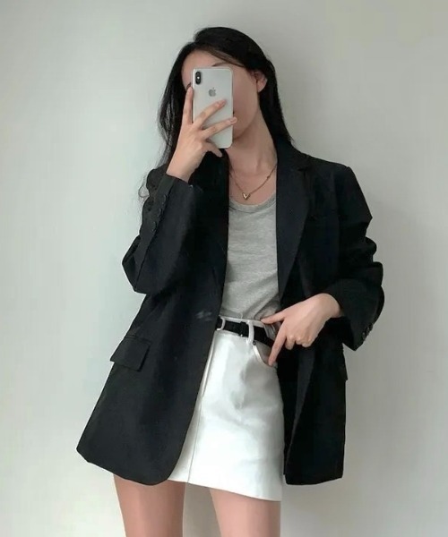 「LADY LIKE」 テーラードジャケット S アイボリー レディース_画像3