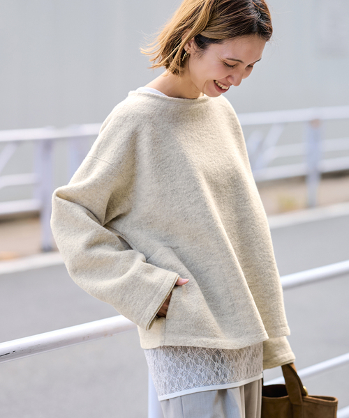 フレームワーク　WOOLブークレジャージー FRAMeWORK（フレームワーク） tシャツ WOOLブークレジャージー