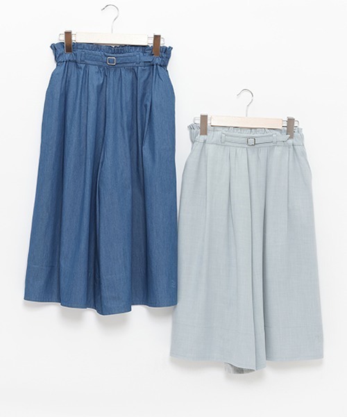 「pom ponette junior」 「KIDS」クロップドパンツ M ライトブルー キッズ_画像2