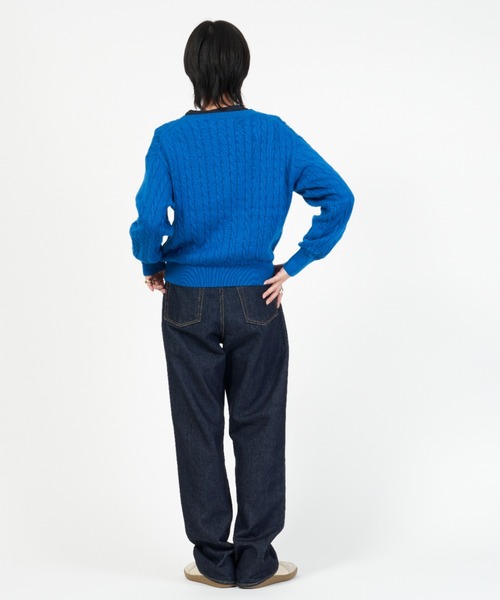 「THE SHINZONE」 長袖ニット FREE オレンジ レディース_画像8