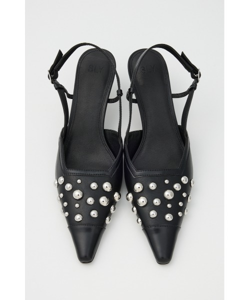 SLY（スライ） サンダル 「2026SS新作」RANDOM STUDS MULE ランダム
