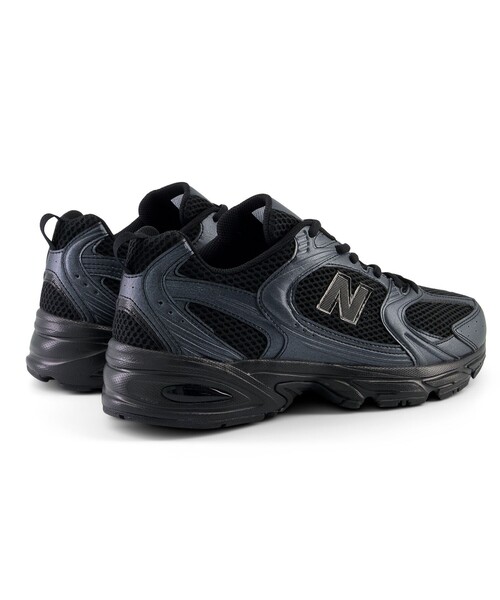 「New Balance」 ローカットスニーカー 26.0cm ブラック メンズ_画像5