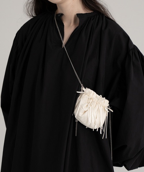 「PERNA」 ショルダーバッグ FREE ホワイト レディース_画像9