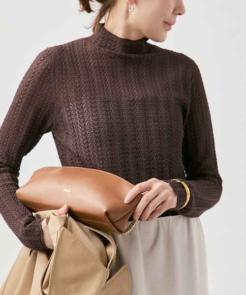 VERMEIL par iena（ヴェルメイユパーイエナ） ニット セーター レース