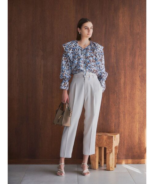 「YECCA VECCA」 パンツ S アイボリー レディース_画像4