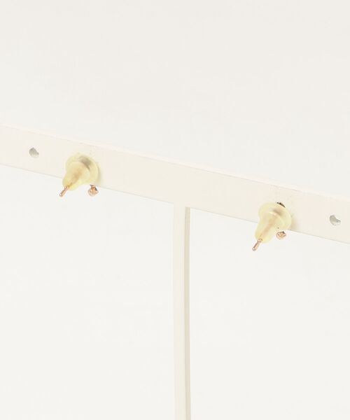 「ESTELLE」 ピアス（両耳用） - ピンクゴールド レディース_画像2