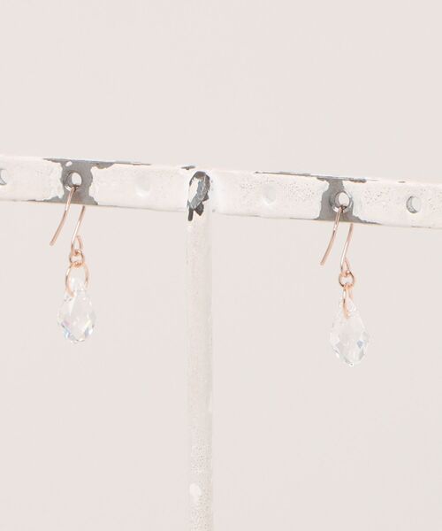 「ESTELLE」 ピアス（両耳用） - ピンクゴールド レディース_画像2