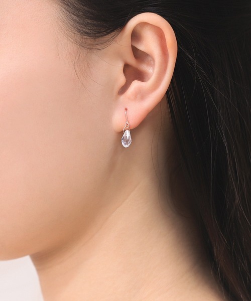 「ESTELLE」 ピアス（両耳用） - ピンクゴールド レディース_画像7