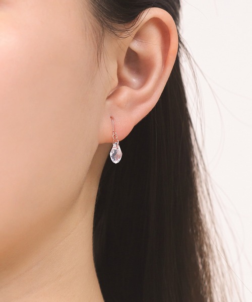 「ESTELLE」 ピアス（両耳用） - ピンクゴールド レディース_画像8