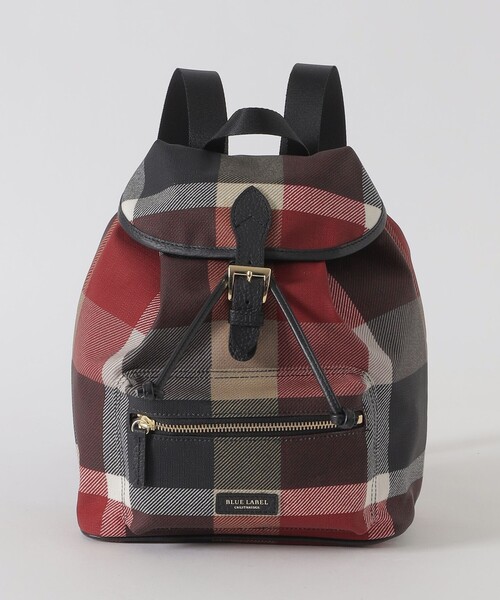 デイバック リュック クレストブリッジチェックPVCバックパック レディースの画像