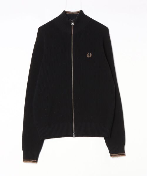 FRED PERRY(フレッドペリー) ニットカーディガン M ブラック FRED PERRY(フレッドペリー) ニットカーディガン M ブラック