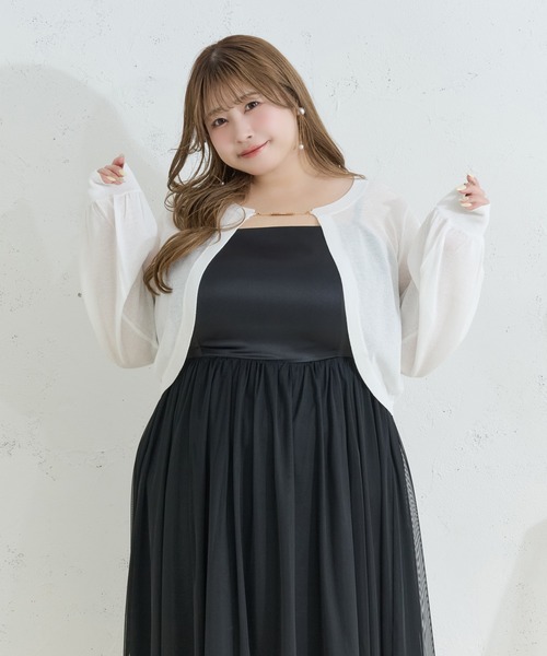 Louiosy（ルオシー） カーディガン 「Louiosy」「大きいサイズ