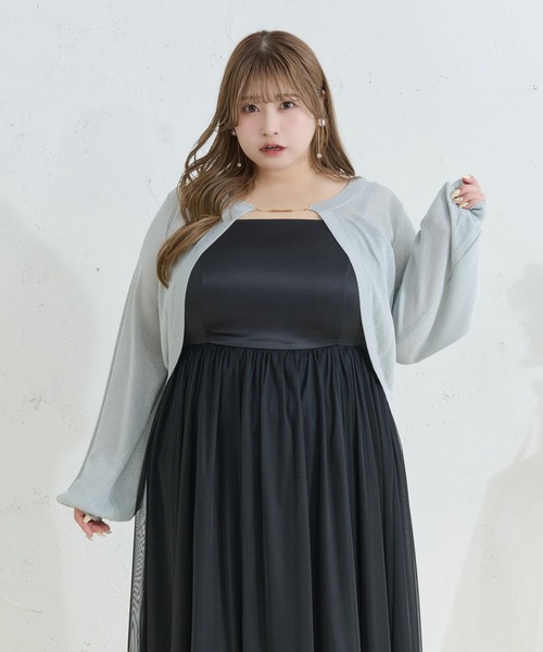 Louiosy（ルオシー） カーディガン 「Louiosy」「大きいサイズ