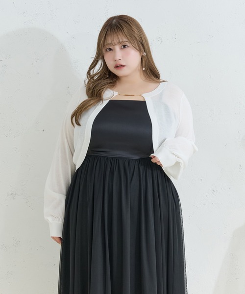 Louiosy（ルオシー） カーディガン 「Louiosy」「大きいサイズ