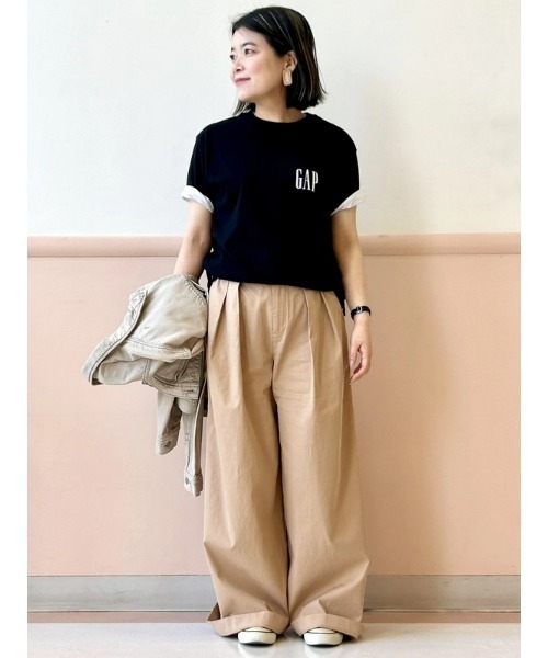 「GAP」 チノパンツ 2 ベージュ レディース_画像9