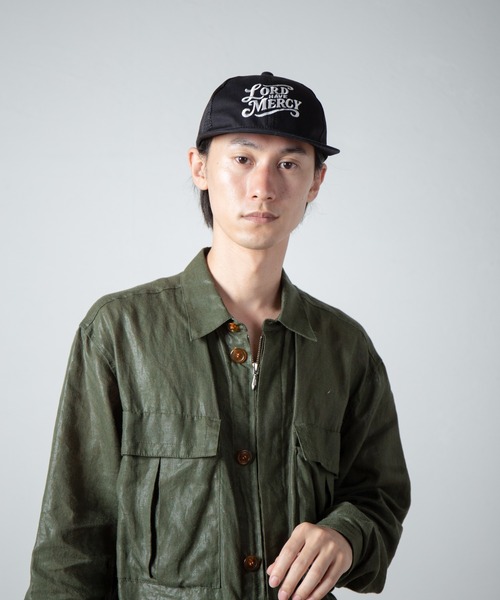 RACAL（ラカル） キャップ 帽子 Rasta Message Snap Back Mesh Cap