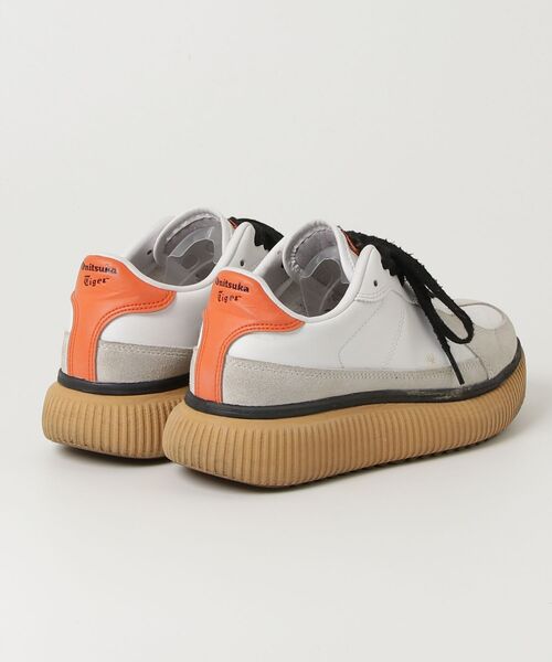「Onitsuka Tiger」 ローカットスニーカー 23.5cm ホワイト レディースの画像