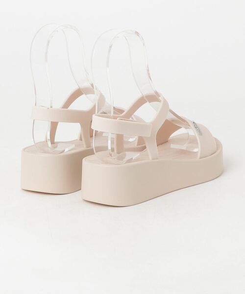 「melissa」 フラットサンダル 35-36 ベージュ レディース_画像2