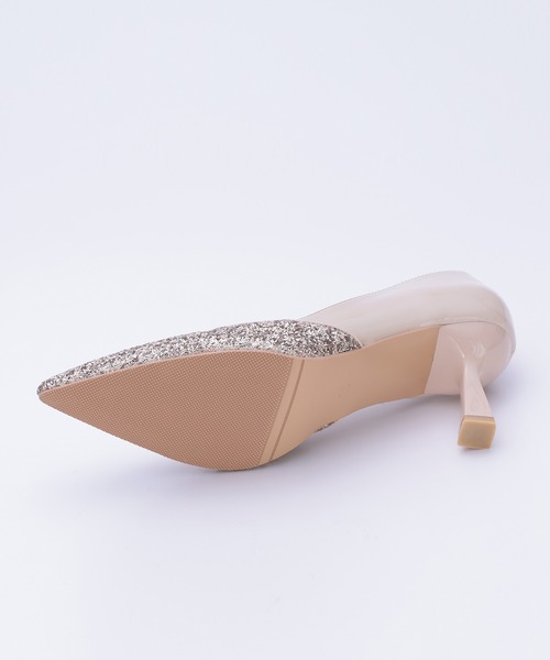 「haremode」 バレエシューズ 23cm ブラック レディース_画像6