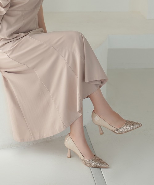 「haremode」 バレエシューズ 23cm ブラック レディース_画像7