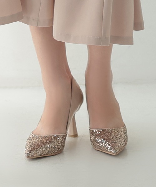 「haremode」 バレエシューズ 23cm ブラック レディース_画像9