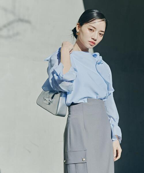 「PROPORTION BODY DRESSING」 タイトスカート MEDIUM ピンク レディース_画像5