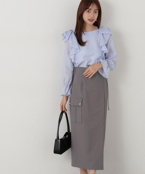 「PROPORTION BODY DRESSING」 タイトスカート MEDIUM ピンク レディース_画像9