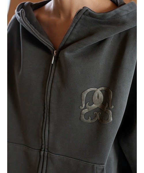 SNIDEL（スナイデル） ジップアップパーカー ONE SIZE グレー