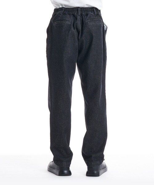 「Quiksilver」 デニムパンツ MEDIUM ブラック メンズ_画像3
