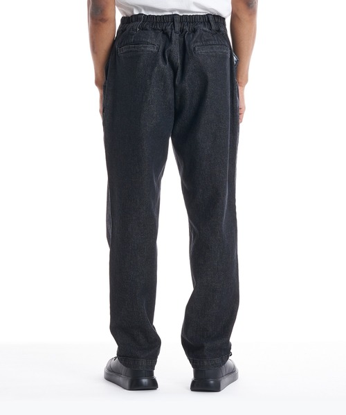 「Quiksilver」 デニムパンツ MEDIUM ブラック メンズ_画像5