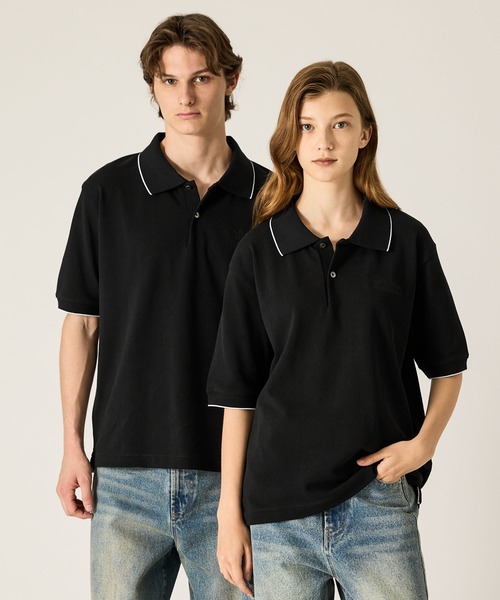 CLEL（クレイル） ポロシャツ 「CLEL」Giza Cotton Kanoko Polo Shirt