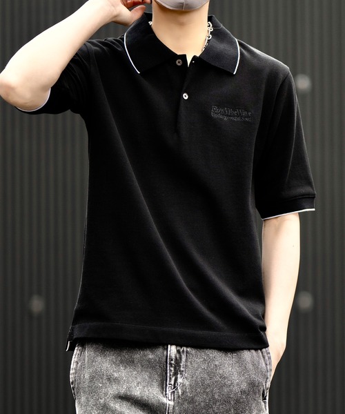 CLEL（クレイル） ポロシャツ 「CLEL」Giza Cotton Kanoko Polo Shirt