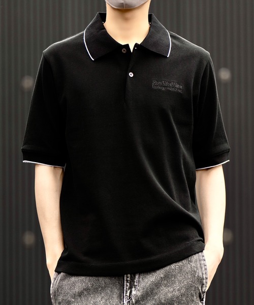 CLEL（クレイル） ポロシャツ 「CLEL」Giza Cotton Kanoko Polo Shirt