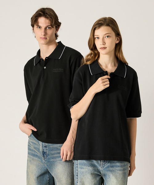 CLEL（クレイル） ポロシャツ 「CLEL」Giza Cotton Kanoko Polo Shirt