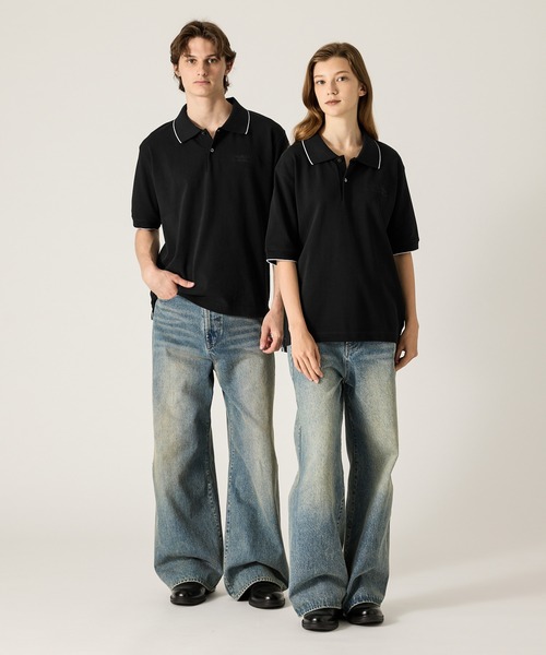 CLEL（クレイル） ポロシャツ 「CLEL」Giza Cotton Kanoko Polo Shirt