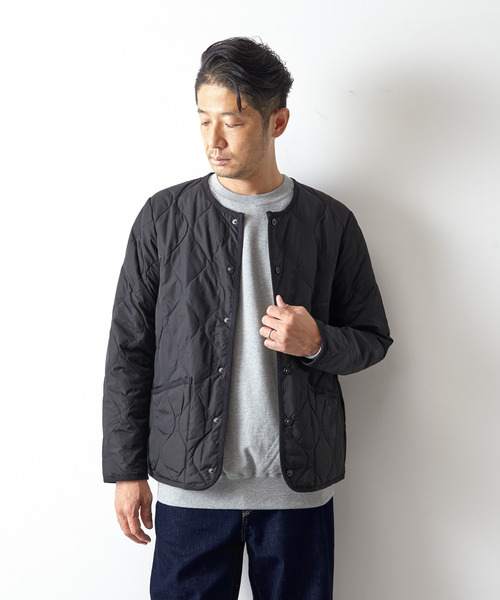 「TAION」 ジャケット 3 セージグリーン メンズ_画像9