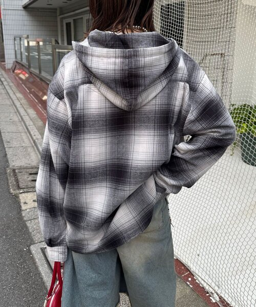 「CIAOPANIC」 長袖ブラウス MEDIUM サックスブルー レディース_画像5