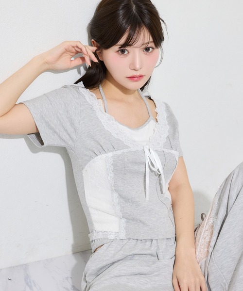 one after another NICE CLAUP スウェットパンツ ジャージ ウエスト