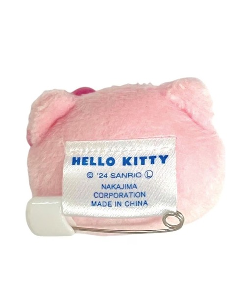 バッジ ハローキティ カラバリぬいぐるみバッジ （アソート）NAKA