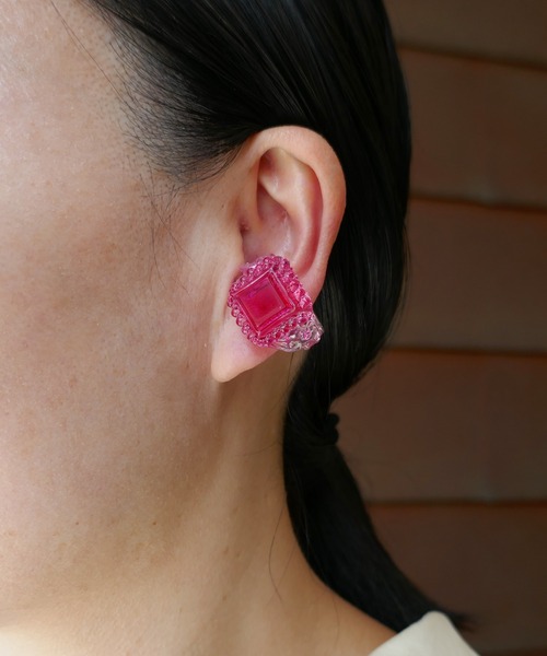 イヤーカフ ウォータージェムカレッジイヤーカフ/レディース/メンズ/限定販売 レディース メンズの画像