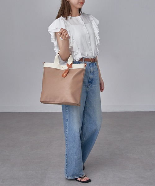 「BEVERLY HILLS POLO CLUB」 2WAYバッグ FREE ホワイト レディース_画像7