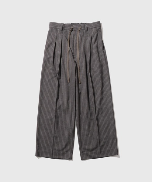ADAM ET ROPE'（アダムエロペ） ワイドパンツ スラックス メンズ