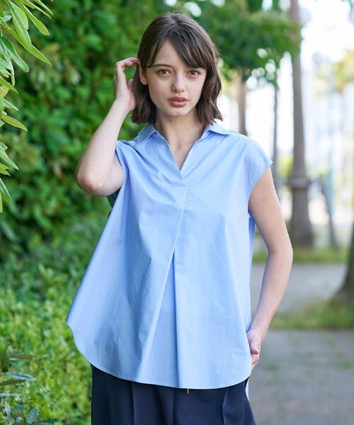 DRESSTERIOR（ドレステリア） ブラウス シャツ フレンチスリーブ