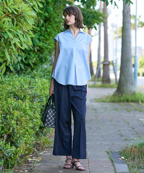 DRESSTERIOR（ドレステリア） ブラウス シャツ フレンチスリーブ 