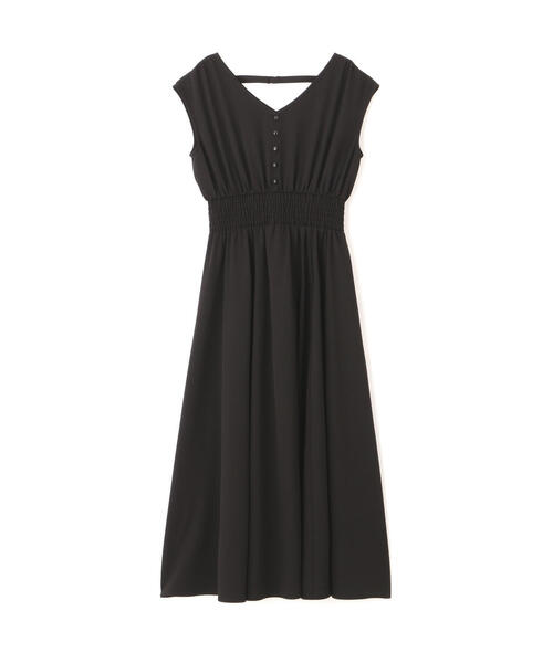 「PROPORTION BODY DRESSING」 ノースリーブワンピース MEDIUM カーキ レディース_画像2